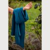 Musselin Schal - Bay Blue