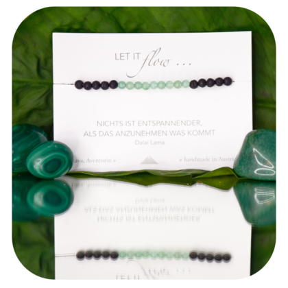 Lava  Aventurin Armband