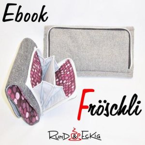 Geldbörse Fröschli – Nähanleitung