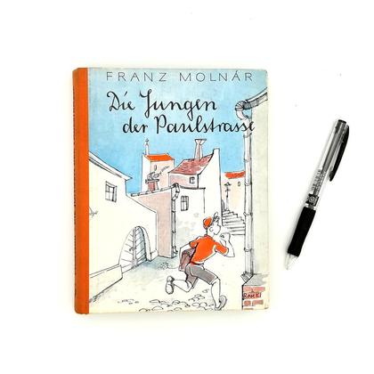 Notizbuch aus altem Buch "Jungen der Paulstraße"