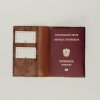 Reisepasshülle - glossy brown - Image 3