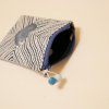 Krimskramstäschchen, Kosmetiktasche "Herz blau"" - Image 3