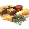 XXL- BROTTUCH (Bienenwachstuch) -  MUSTER GELB/CREME/ROSA - Image 3