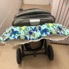 KINDERWAGEN- MUFF SOFTSHELL - ELEFANTEN MINT - Image 2