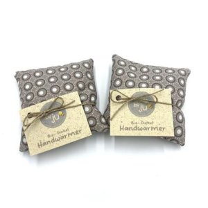 HANDWÄRMER DINKEL 2er SET – Farbe Beige