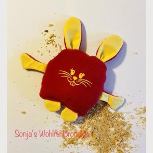 Zirben – Bunny rot-gelb