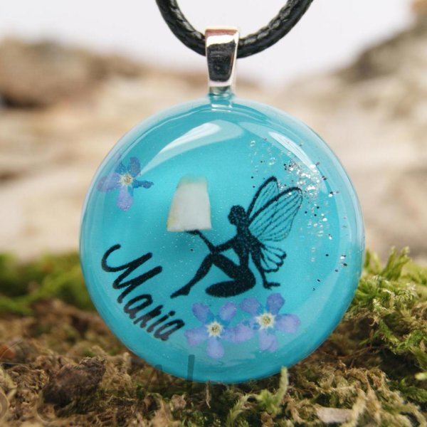 Milchzahn/ personalisiert mit Namen/Andenken/Milchzahn Schmuck/ Zahnfee - Image 3