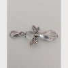 Anhänger Engel - Schutzengel - Perlenengel - transparent weiss - Image 2