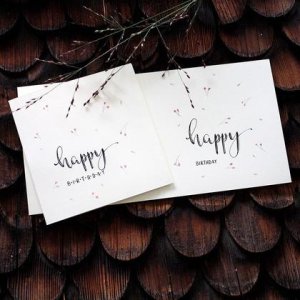 Karte ‚happy birthday‘