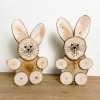 Osterhase aus Holzscheiben - Image 2