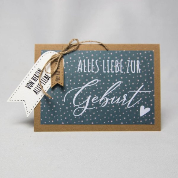 Karte zur Geburt Bub - Image 4