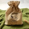 Personalisiertes Ostersäckchen Hase mit Schild klein - Image 2
