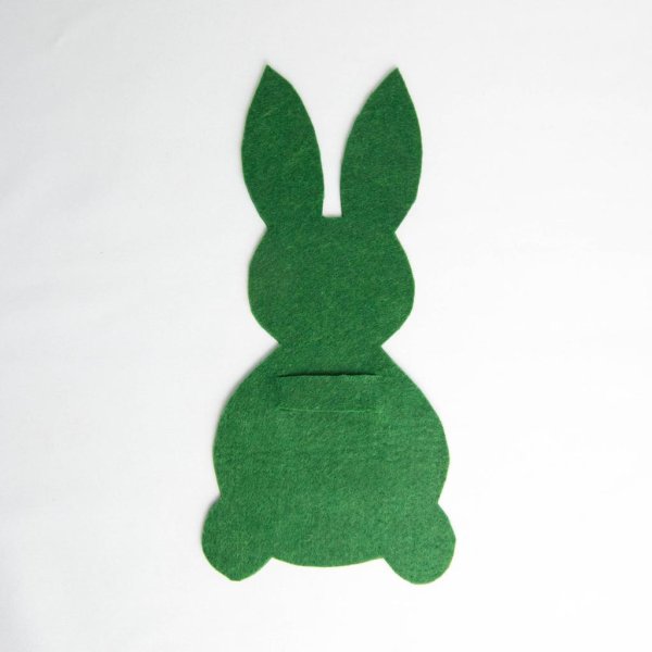 Filzosterhase | Geldgeschenk | Besteckhalter - Image 3