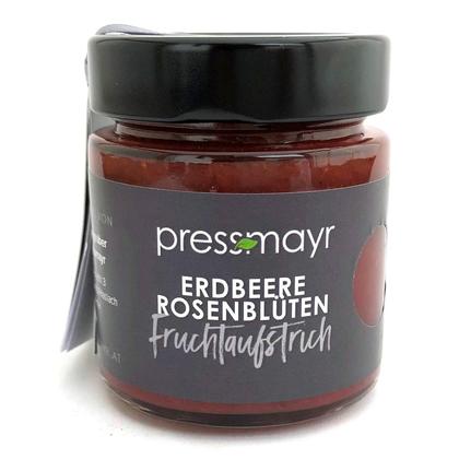 Erdbeere-Rosenblüten Marmelade