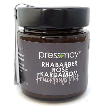 Rhabarber-Rose-Kardamom Marmelade
