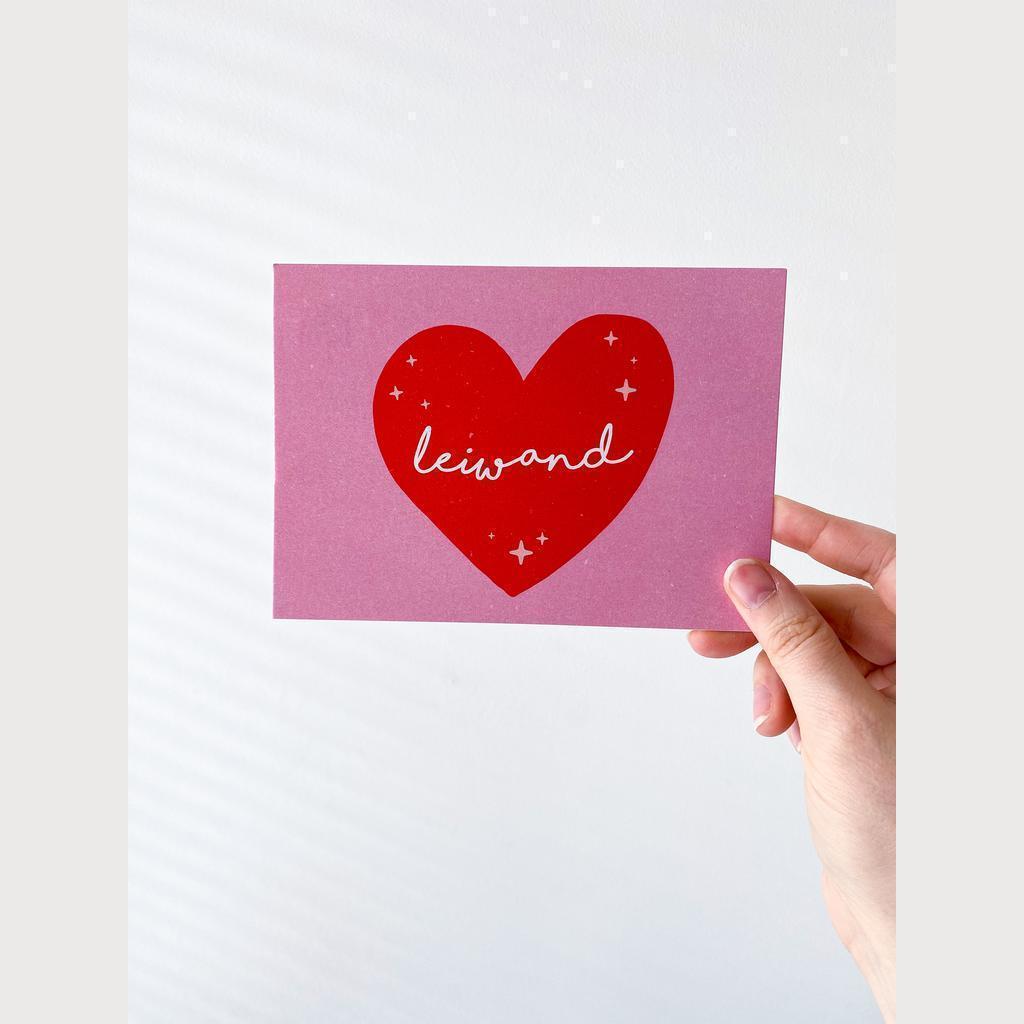 Postkarte Leiwand