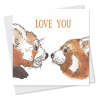 MINI-GRUSSKARTE *Love You*