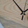 Holz Wanduhr 24 cm Kiefer Holzdekoration - Image 4