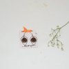 Holz Ohrringe Goldregen Schmuck Trachtenschmuck Ohrringe Unikat Edelstahl 1