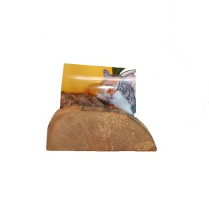 Holz Fotohalter Fotoständer Bilderhalter 22×9  Ahorn Holzdeko Unikat Handarbeit