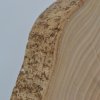 Holz Wanduhr 28x24 cm Baumscheibenuhr Esche handmade Unikat - Image 3