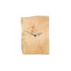 Holz Wanduhr Birke 28x21 cm Geschenk Handarbeit Junghans Quartzuhrwerk