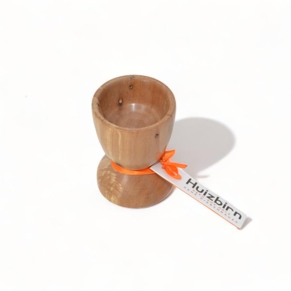 Holz Eierbecher Handarbeit Birne Unikat - Image 2