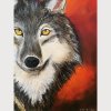 Wolfbild Acryl - Image 3