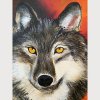 Wolfbild Acryl - Image 2