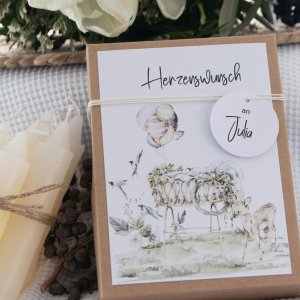 Geschenkbox „möchtest du meine Patentante werden“
