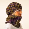 Set - Haube und Loop "Eva" - bunt - Image 2