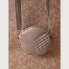 Stylische runde Handtasche