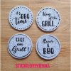 Untersetzer Set Grill - Image 4