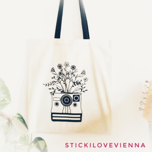 Stofftasche Kamera - Image 3