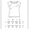 Frauenmantel Heilpflanzen Bio T-Shirt Bamboo Shirt grün gold fairtrade handdruck - Image 4