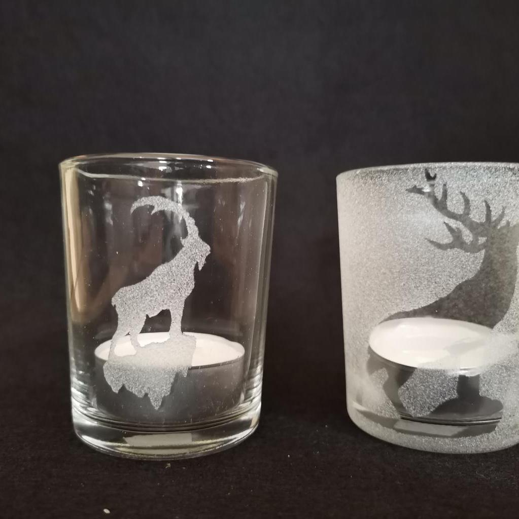 Teelichtglas