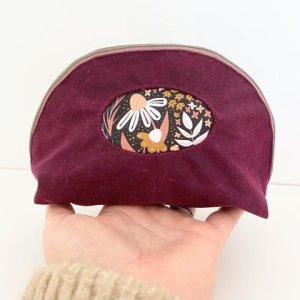 Kosmetiktasche rund
