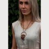 Purified Love - Anatomisches Herz mit rotem Achat Kern - Summer Aura finish 2 - Image 4
