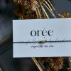 Schwarzes Armband mit ovaler Makrameeperle