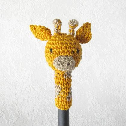 Giraffe mit Bleistift
