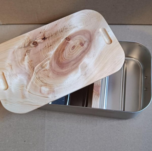 Zirbenholz Lunchbox/Brotdose - Image 2