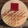 Brettspiel * Fuchs und Henne * rund * bemalt - Image 2