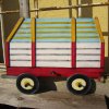 KinderGarderobe * Traktor mit Dach * rot - Image 2