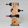 Weinständer "HORST"  Vollholz - Eiche - geölt - handmade - Einzelstück - Image 2
