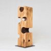 Weinständer "HORST"  Vollholz - Eiche - geölt - handmade - Einzelstück - Image 3
