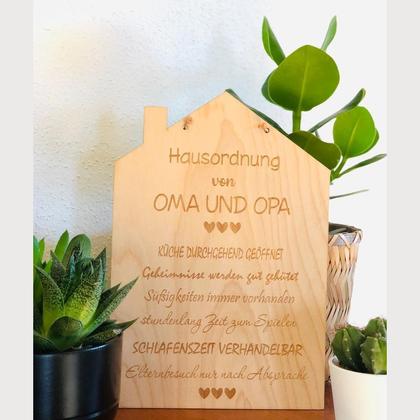 Hausordnung bei Oma und Opa