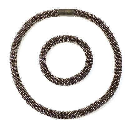 Schmuckset braun