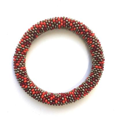 Armband Barockgarten rot