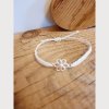 Makramee Armband geknüpft,  Blume - Image 3