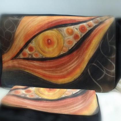 Schultertasche "Auge"